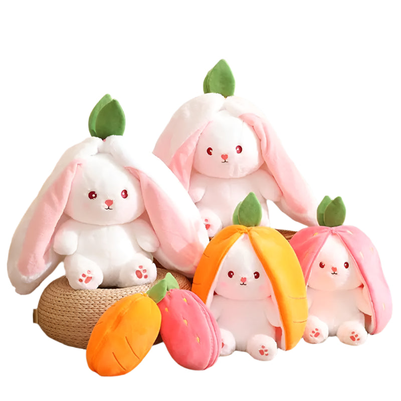 Pillow Carrot Bunny Doll